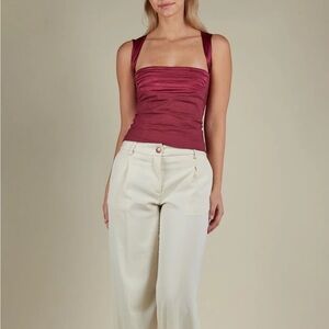 Brand new Murlong Cres Elsa Bustier in Red (M)